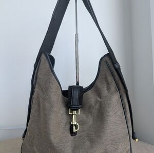 Elegant Black and Tan Women's Bag